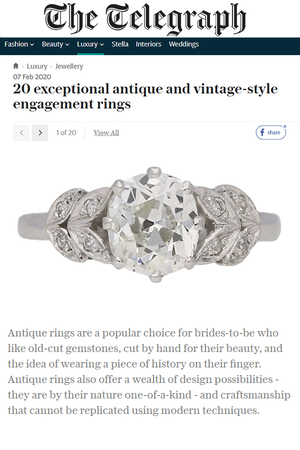 berganza jewellery in telegraph article