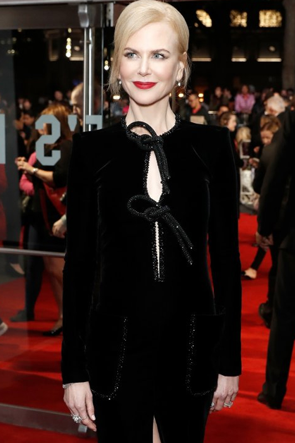 Nicole wears Berganza jewellery to The 60th London Film Festival