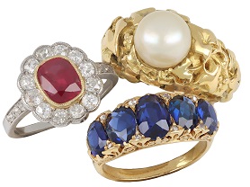 Antique jewellery; invest in rarity.