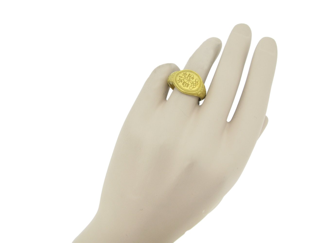Elizabethan betrothal signet ring, English, c | Ref 26340