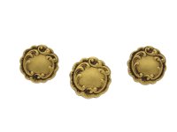 Art Nouveau shirt studs berganza hatton garden