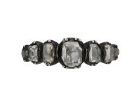 Georgian seven stone diamond ring berganza hatton garden