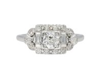 Diamond cluster ring berganza hatton garden