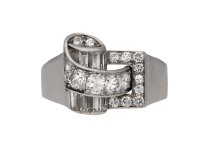 Diamond cocktail ring by Drayson berganza hatton garden