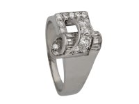 Diamond cocktail ring by Drayson berganza hatton garden