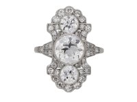 antique diamond ornate ring berganza hatton garden