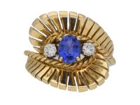 Tiffany & Co. sapphire diamond ring berganza hatton garden