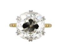 Old mine diamond solitaire ring, circa 1905 hatton garden