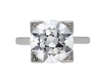 Art Deco solitaire diamond ring, circa 1935 hatton garden