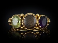 Georgian amethyst mourning ring berganza hatton garden