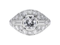 Boucheron Paris diamond cluster ring berganza hatton garden