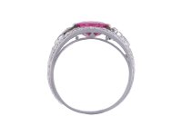 Bulgari Burmese ruby and diamond ring berganza hatton garden