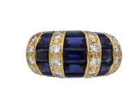 Oscar Heyman Brothers sapphire diamond ring berganza hatton garden