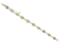 J.E. Caldwell chrysoberyl diamond bracelet berganza hatton garden