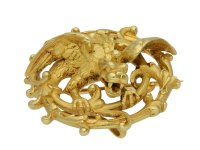 Maison Plisson et Hartz chimera brooch hatton garden