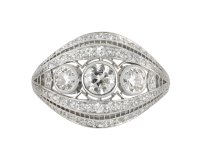 antique diamond ring berganza hatton garden