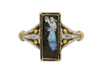 Carved opal ring Wilhelm Schmidt Guiliano berganza hatton garden