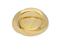 front view Vintage citrine ring by Boucheron berganza hatton garden