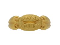 ancient roman gold ring hatton garden berganza