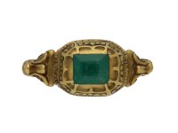  Renaissance emerald gold ring hatton garden berganza