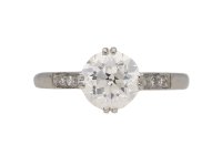 antique diamond engagement ring hatton garden berganza