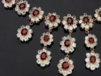 Burmese ruby diamond necklace tiara hatton garden