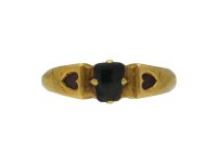 Medieval sapphire love ring berganza hatton garden