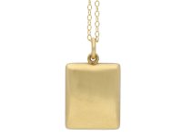 Victorian Gold locket hatton garden
