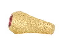 Buccellati Burmese ruby ring, Italian, circa 1940 hatton garden