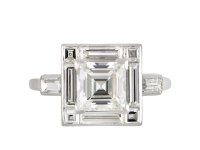 Cartier diamond cluster ring, circa 1935 hatton garden