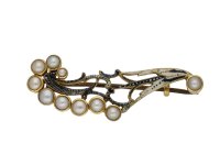 Carlo & Arthur Giuliano pearl brooch berganza hatton garden