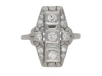antique diamond cluster ring hatton garden berganza
