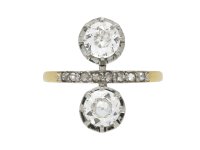 Antique diamond ring/earrings berganza hatton garden