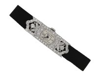 Art Deco diamond set dress watch berganza hatton garden