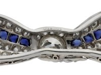 Marcus & Co. sapphire and diamond brooch berganza hatton garden