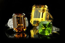 Unusual Gemstone Rings