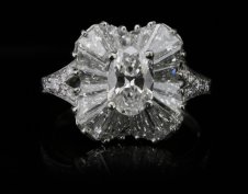 Ballerina Cluster Rings