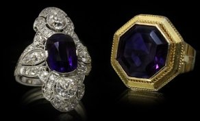 Amethyst. The essence of the colour purple.