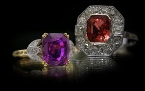  Fancy coloured sapphires - A spectrum of colour