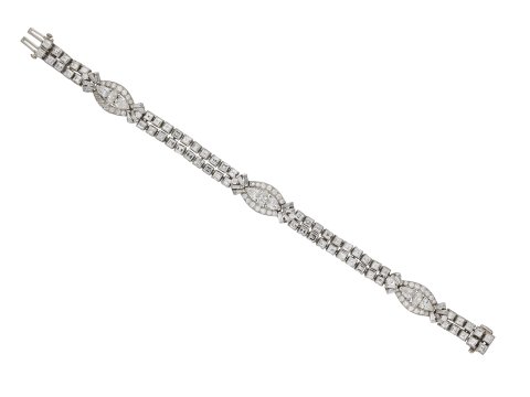 Oscar Heyman Brothers diamond bracelet berganza hatton garden