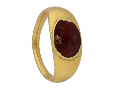 ancient roman intagilo ring berganza hatton garden