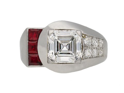 Yard Inc. diamond and ruby ring berganza hatton garden