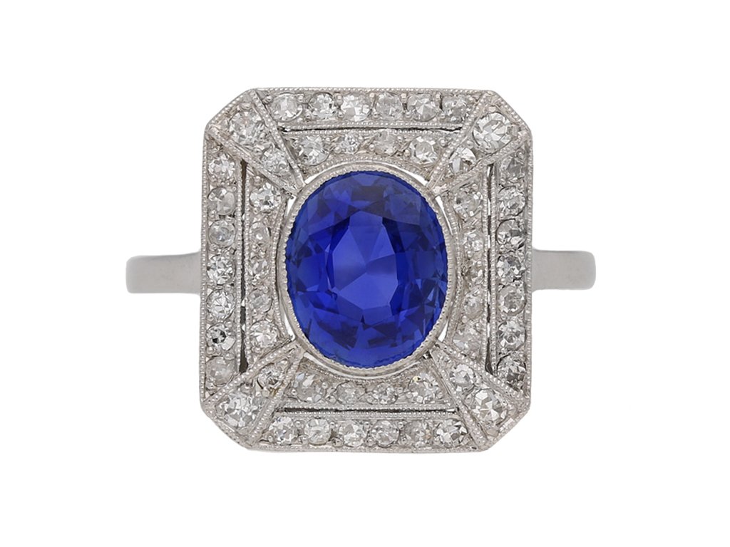 kashmir sapphire ring berganza hatton garden