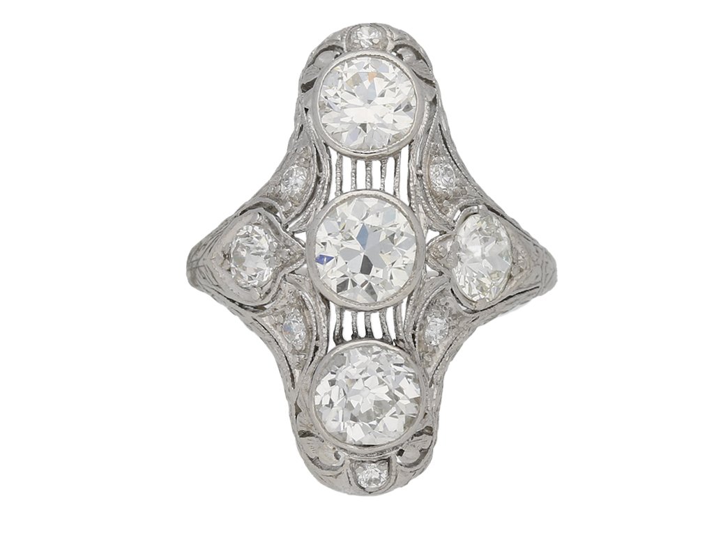  J E Caldwell diamond ring berganza hatton garden
