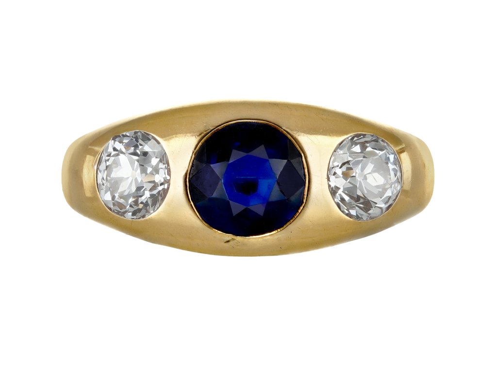 Black, Starr & Frost sapphire diamond ringberganza hatton garden