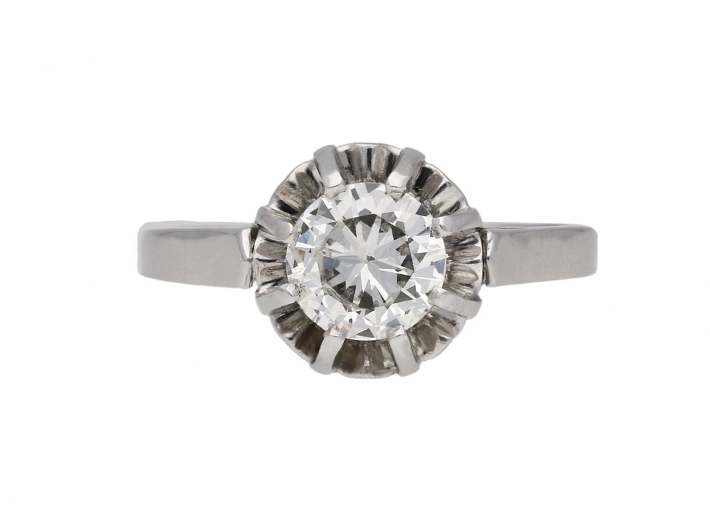 Solitaire diamond ring hatton garden berganza