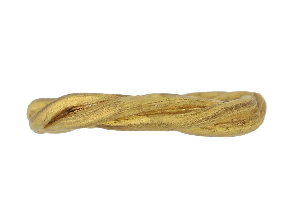 Viking gold penannular ring, circa 9th   11th century.