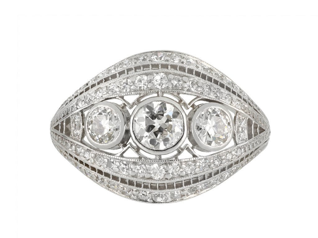 antique diamond ring berganza hatton garden