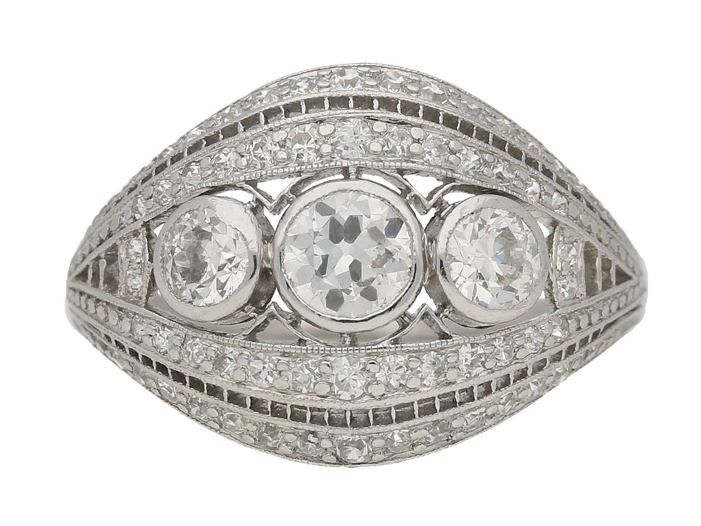 antique diamond ring berganza hatton garden