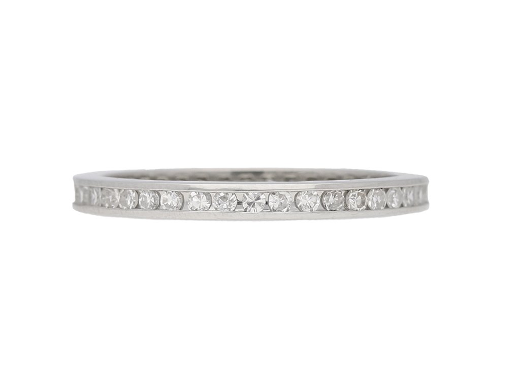 vintage diamond eternity ring berganza hatton garden